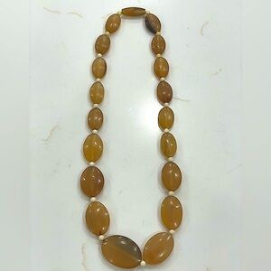 Vintage Brown toned necklace